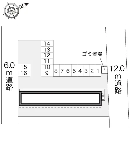 ★手数料０円★北足立郡伊奈町内宿台４丁目　月極駐車場（LP）